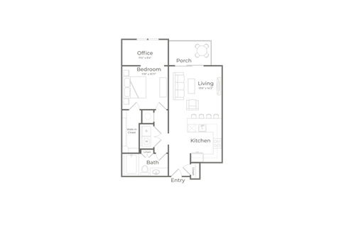 bedroom floor plan | the mansions on the park